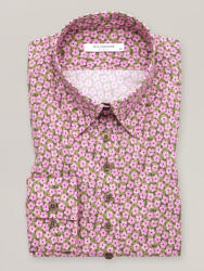 Willsoor Női mintás ing rózsaszín tavaszi virágmintával 16684