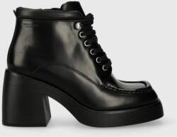 Vagabond Shoemakers bőr csizma BROOKE fekete, női, magassarkú, 5644.004. 20 - fekete Női 39