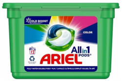 Ariel Detergent Capsule All in 1 PODS, 12 buc, Color