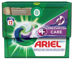 Ariel Detergent Capsule All in 1 PODS+, 12 buc, Extra Fiber Care
