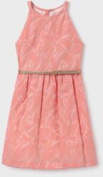 Mayoral gyerek ruha rózsaszín, mini, harang alakú - rózsaszín 152 - answear - 20 990 Ft