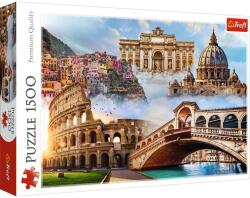 Trefl Puzzle Trefl 1500 Locuri Favorite Din Italia (26203) Puzzle