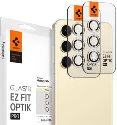 Spigen Glass tR EZ Fit Optik Pro 2 Pack, yellow - Samsung Galaxy S24 (AGL07444)
