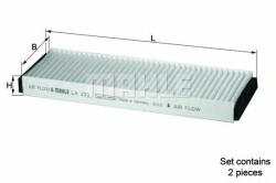 Mahle Original Filtru polen / aer habitaclu AUDI A6 (4F2, C6) (2004 - 2011) MAHLE ORIGINAL LA 239/S