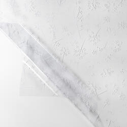 Decotex Style Musama PVC transparenta cu model, 140cm latime, cod 1511 11