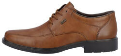 RIEKER Pantofi barbati, Rieker, B0013-24-Maro, elegant, piele naturala, impermeabil, cu toc, maro (Marime: 41)