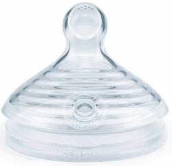 Nuk Силиконови биберони за шише NUK for Nature - Softer, 0+ месеца, размер M, 2 броя (10124026)