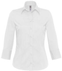B&C Collection Milano/women Popelin Shirt 3/4 sleeves (796420002)