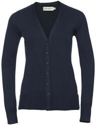 Russell Collection Ladies’ V-Neck Knitted Cardigan (774002013)