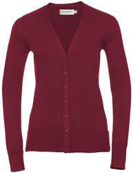 Russell Collection Ladies’ V-Neck Knitted Cardigan (774004312)