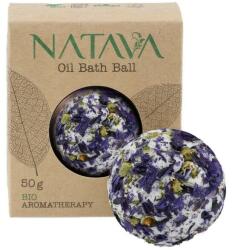 Natava Bombă de ulei pentru baie Malva - Natava Oil Bath Ball Mallow 50 g
