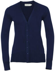Russell Collection Ladies’ V-Neck Knitted Cardigan (774003172)