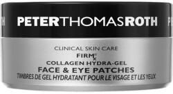 Peter Thomas Roth Patch-uri pentru față și zona ochilor - Peter Thomas Roth FIRMx Collagen Hydra-Gel Face & Eye Patches 90 buc Masca de fata