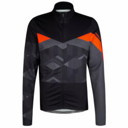 Ziener - bluza ciclism cu maneca lunga pentru barbati Nadin jersey - negru gri portocaliu (219250) - ecalator