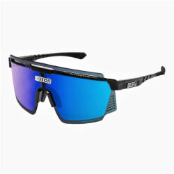 SCICON - ochelari de soare AeroWatt, categoria F-3 - rama negru lucios - lentile Multimirror albastru (EY37030200) - ecalator