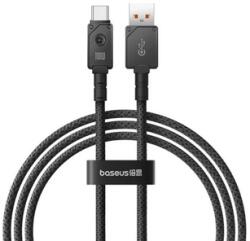 Baseus Unbreakable, Fast Charging Data Cable pt. smartphone, USB la USB Type-C 100W, 2m, braided aliaj zinc, negru (P10355801111-01) - pcone