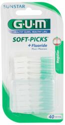 Sunstar Soft-Picks Fluoride Regular cool mint 40 buc