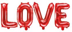  LOVE fólia lufi felirat (140*35 cm)