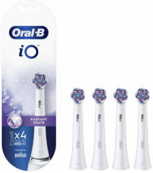 Oral-B iO Radiant White fogkefefej 4db, fehér (iORBWW-4)