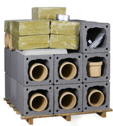 PGM d. o. o PGM 14cm átmérő/7m magas, 3 rétegű szigetelt kéményrendszer