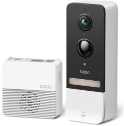 TP-Link Sonerie video inteligenta TP-Link Tapo D230S1, 2K 5mp, Night Vision color, 160°, baterie pana la 180 zile, two-way audio, IP64 (TAPO D230S1) - etoc