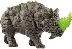 Schleich Figurina Schleich Eldrador Creatures Lupta Rinocer 7 Ani+ Gri/Verde (70157)