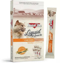 Bonacibo Snacks For Cats Liquid Snacks - Chicken 90G - jotap
