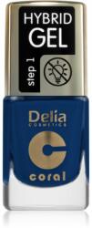 Delia Cosmetics Coral Hybrid Gel géles körömlakk UV/LED lámpa használata nélkül árnyalat 127 11 ml