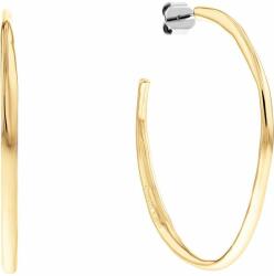Calvin Klein Aranyozott karika fülbevaló Molten Pebble 35000115