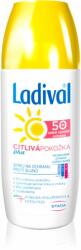 STADA Sensitive Plus transzparens napozó spray a bőr öregedése ellen érzékeny bőrre SPF 50+ 150 ml