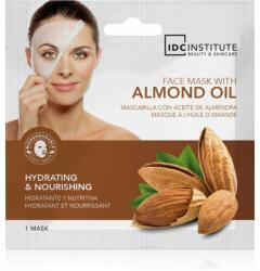  IDC Institute Almond Oil egyszer használatos fátyolmaszk arcra