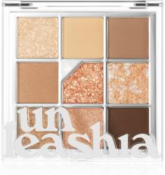 UNLEASHIA Glitterpedia Eye Palette szemhéjfesték paletta árnyalat No. 2 All of Brown 6.2 g