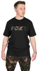 FOX BLACK/CAMO LOGO T-SHIRT - póló (CFX285)
