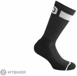 Dotout Dots zokni, sötétszürke melanzs/fekete (L/XL)
