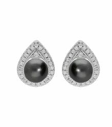 Brilio Silver Gyönyörű ezüst fülbevaló valódi tahiti gyöngyökkel TA/ME04373A - vivantis
