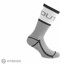 Dotout Prime zokni, világosszürke melanzs/fehér (L/XL)