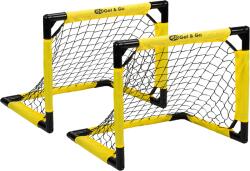 Get & Go Set Porti Fotbal Get&Go, 55x44x44 cm (65KV-55*44*44-negrugalben)