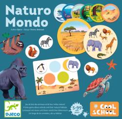 DJECO Állatok és élőhelyeik - Naturo Mondo - párosító társasjáték