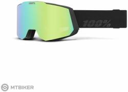 100% SNOWCRAFT HiPER szemüveg, fekete/zöld