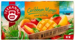 TEEKANNE World of Fruits Caribbean mangó ízű gyümölcstea, 45g, 20 filter