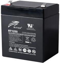Ritar Акумулаторна батерия Ritar Power RT1250-1, 12V, 5Ah, AGM, T1 конектори (RT1250-1)
