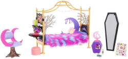 Mattel Monster High Clawdeen Wolf's Bedroom Backdrop (HHK64) - vexio