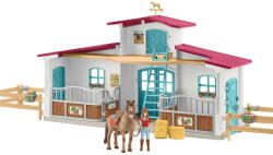 Schleich Horse Club riding stable starter set, play building (72222)