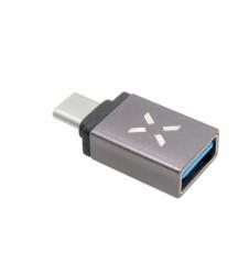 FIXED Aluminum Pirosuction Link USB-A to USB-C Szürke (FIXA-UC-GR) - pcland