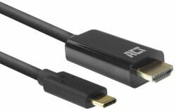 ACT AC7315 USB-C to HDMI connection cable 2m Black (AC7315) - pcland
