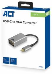 ACT AC7000 USB-C to VGA Converter Silver (AC7000) - pcland