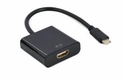 Gembird A-CM-HDMIF-03 USB Type-C to HDMI 4K30Hz adapter cable Black (A-CM-HDMIF-03) - pcland