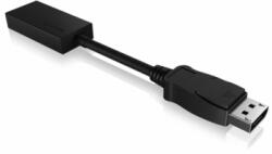 RaidSonic IcyBox IB-AC508A DisplayPort 1.2 to HDMI Adapter Black (IB-AC508A) - pcland
