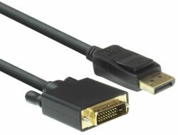 ACT AC7505 DisplayPort to DVI-D (Dual Link) (24+1) adapter cable 1, 8m Black (AC7505) - pcland