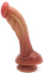 STD Dildo Bizarre No. 6 Fantasy Beasts, Silicon Lichid, Maro, 20 cm